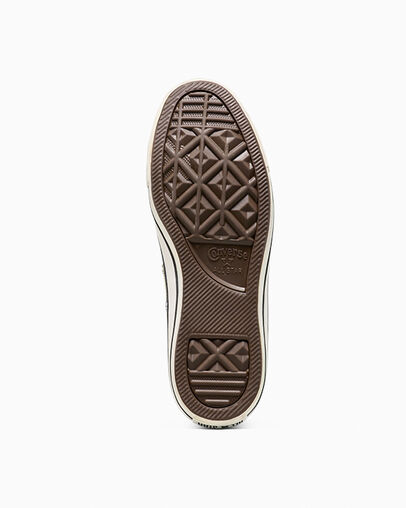 Chuck Taylor All Star Sparkle Last Straw/Egret/Black, Outsole View