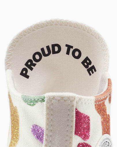 Chuck 70 Pride Aigrette/Bleu/Noir, Detail Angle View