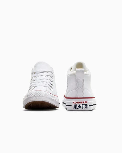 Chuck Taylor All Star Malden Street White/Red/Blue, Heel View