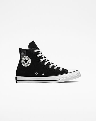 Chuck Taylor All Star Outdoor Experience Negro/Blanco/Gris humo oscuro, Outer Side View