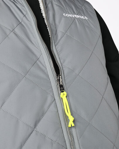 Wendbare Sherpa-Weste Limestone Grey Multi