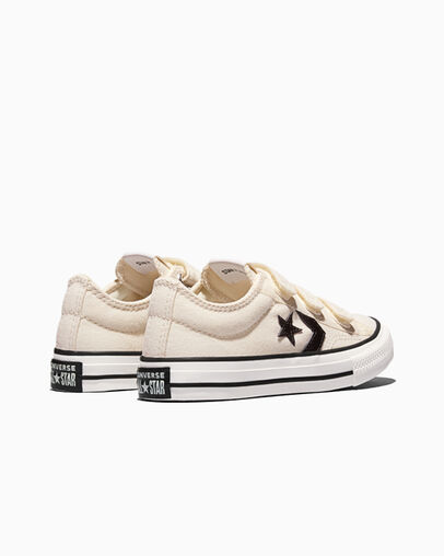 Star Player 76 Easy-On Blanco vintage/Negro/Garza, Heel View