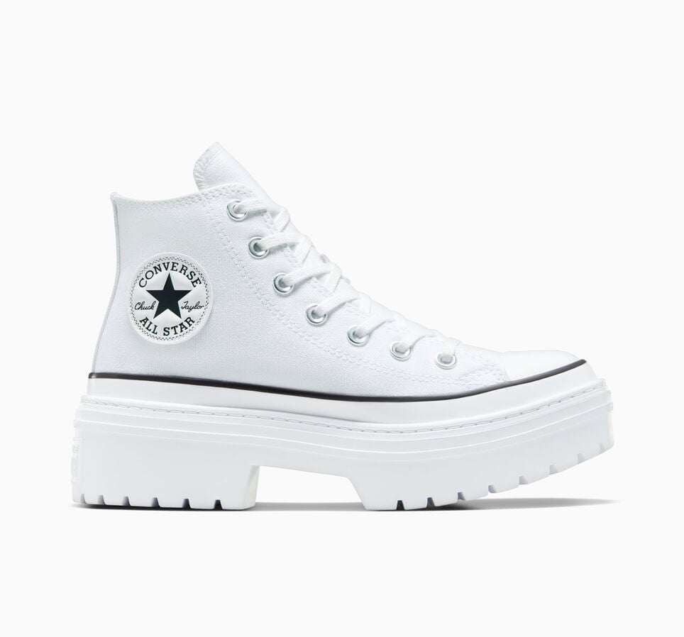 Chuck Taylor All Star Lugged Heel Platform White/Black/Egret