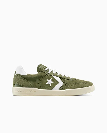 CONS Louie Lopez Pro 2 Suede Utility/White/Natural Ivory, Outer Side View
