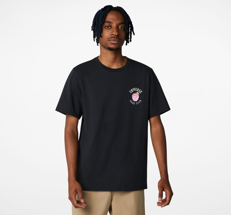Book Club Graphic T-Shirt Black