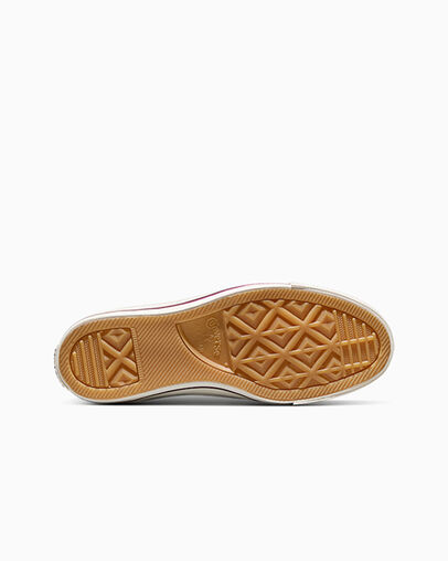 Chuck Taylor All Star Retro Leather Vintage White/Deep Bordeaux, Outsole View