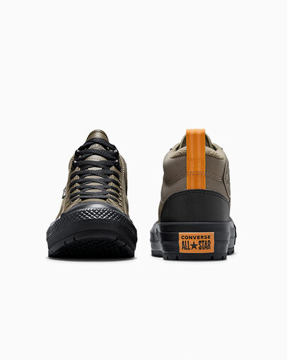 Chuck Taylor All Star Malden Street Boot Truffle/Harvest Moon/Black, Heel View