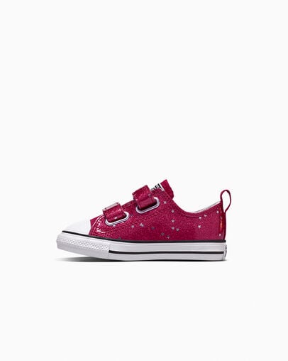 Chuck Taylor All Star Easy-On Glitter Sporty Berry/White/Egret, Inner Side View