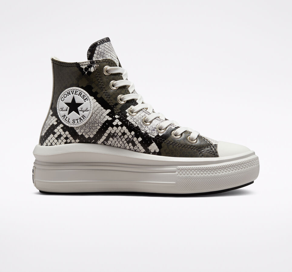 Authentic Glam Chuck Taylor All Star Move Negro/Garza/Garza