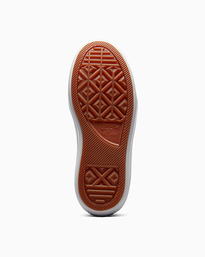 Chuck Taylor All Star Move Canvas Platform Black/White/White, Outsole View