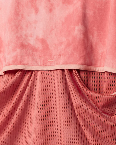 Vented Mesh Top Terracotta Pink