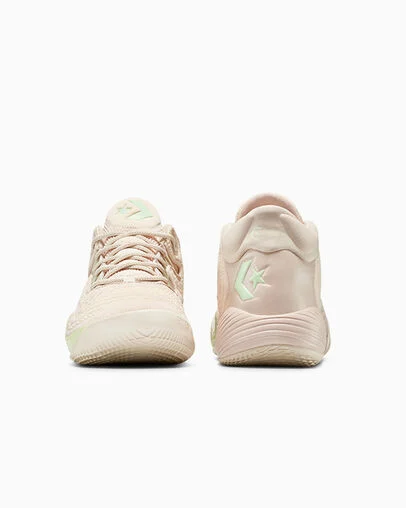 All Star BB Shift CX Pastels Natural Ivory/Warm Clay, Heel View