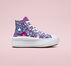 Chuck Taylor All Star Move Platform Paper Floral Washed Indigo/Pink Zest/White