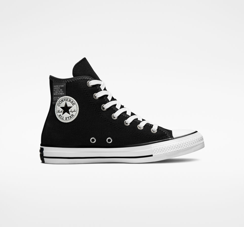 Chuck Taylor All Star Outdoor Experience Negro/Blanco/Gris humo oscuro