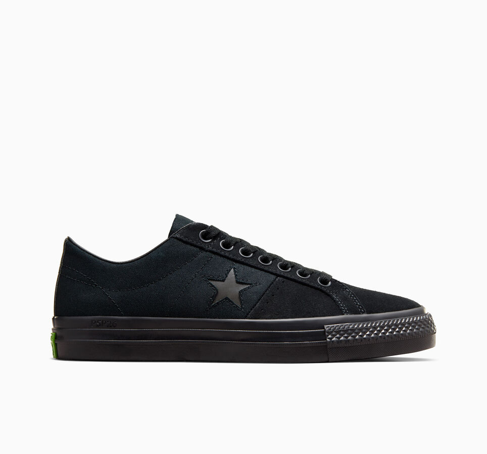 Converse x Sean Greene One Star Pro Black/ Black/ Sap Green - A07307C