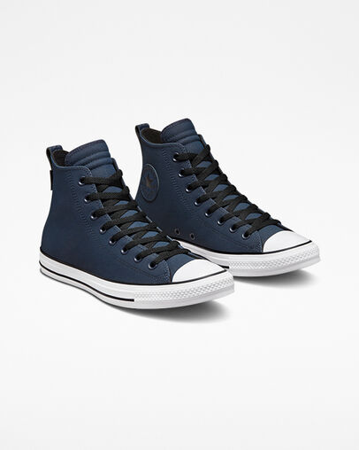 Chuck Taylor All Star TecTuff Obsidian/Wit/Zwart, Angled View