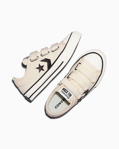 Star Player 76 Easy-On Blanco vintage/Negro/Garza, Angled View