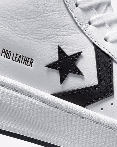 Pro Leather Lift Bianco/Nero/Bianco, Detail Angle View