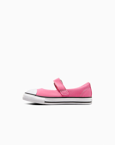 Chuck Taylor All Star Dainty Mary Jane Pink/White/Black, Inner Side View