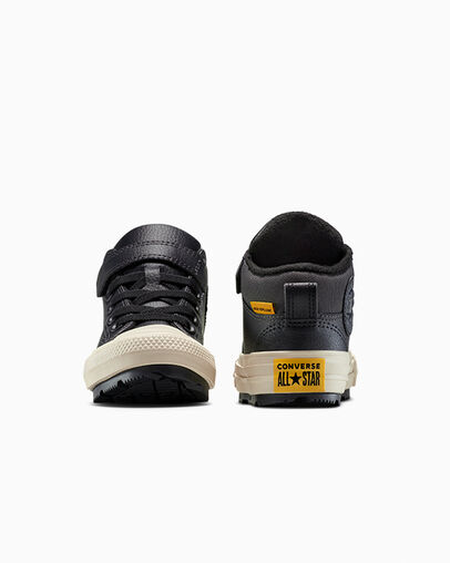 Chuck Taylor All Star Malden Street Boot Easy-On Dark Matter/Total Eclipse, Heel View