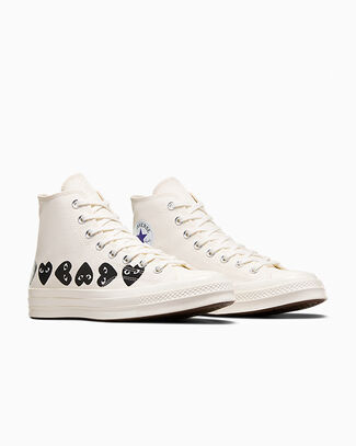 Converse x Comme des Garçons PLAY Chuck 70 Heart - vue 7