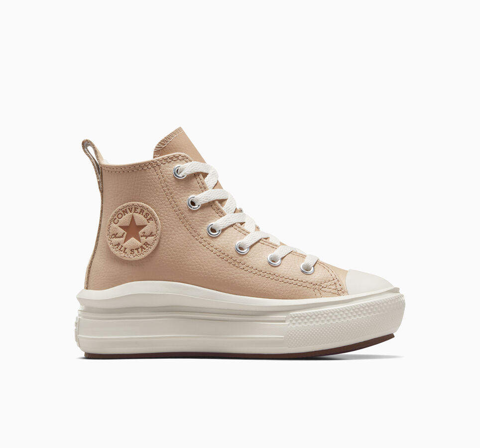 Chuck Taylor All Star Move Leather Piedra cálida/Garza/Piedra cálida