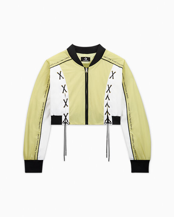 Converse x Feng Chen Wang Jacket Amarillo lima pálido