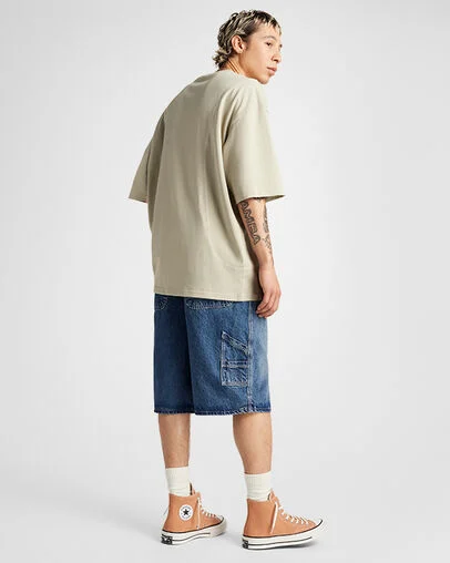 Chuck 70 Canvas Clay Court/Egret/Black, On Foot Shot 1