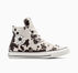 Chuck Taylor All Star Cow Print Pony Hair Egret/Mudguard/Black