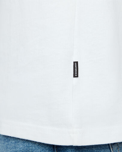 Camiseta de manga corta Flower Shoppe Blanco, Detail View