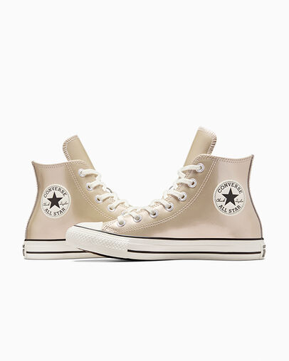 Chuck Taylor All Star Metallic Oro claro/Garza/Negro, Detail Angle View