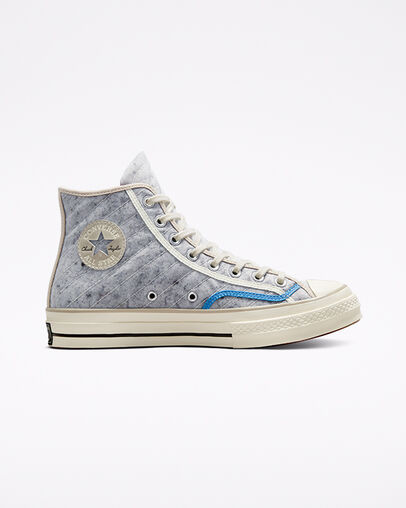 Engineered Optimism Chuck 70 Varsity Blanco/Garza/Negro, Outer Side View