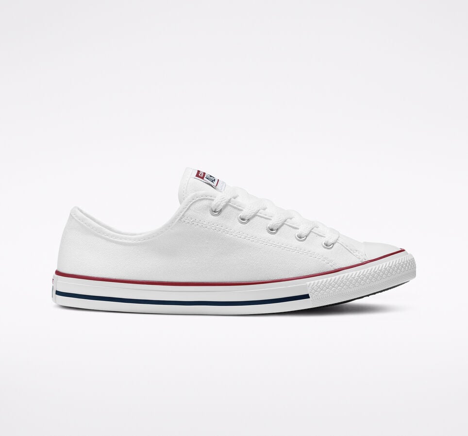 Chuck Taylor All Star Dainty New Comfort Wit/Rood/Blauw