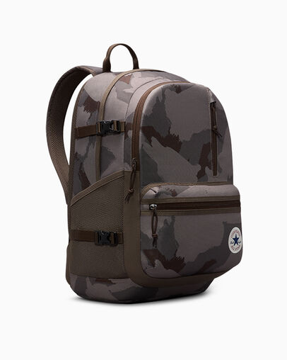 Camo Straight Edge Backpack Art Camo, 3/4 View