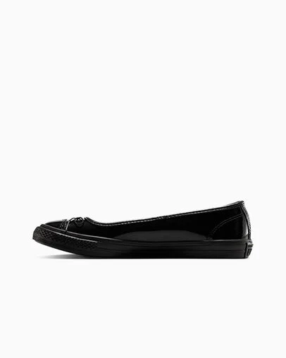 Chuck Taylor All Star Dainty Ballerina Slip On Black/Egret/Black, Inner Side View