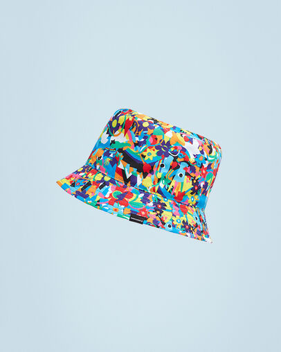 Find Your Pride Reversible Bucket Hat Pride Aop/White (10A), Front View