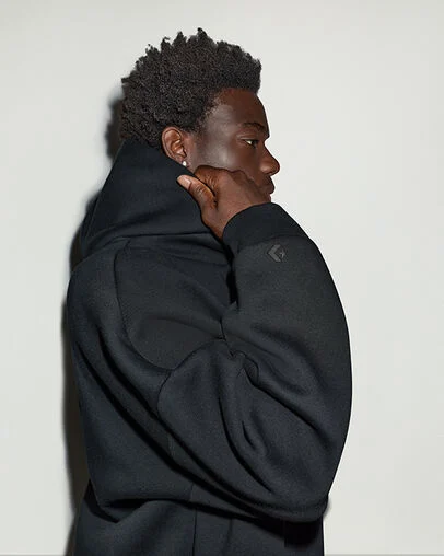 SHAI 001 Fleece Hoodie Converse Black