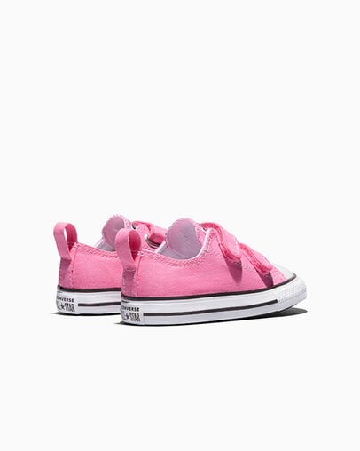 Chuck Taylor All Star 2V Tdlr/Yth Rosa, Heel View