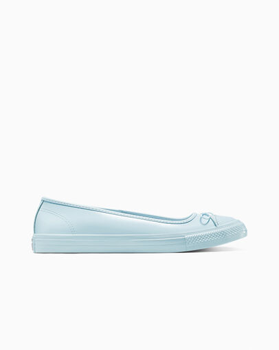 Chuck Taylor All Star Dainty Ballerina Slip On Blue Supermoon/Blue Supermoon, Outer Side View