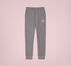 Fleece Jogger Grigio melange scuro