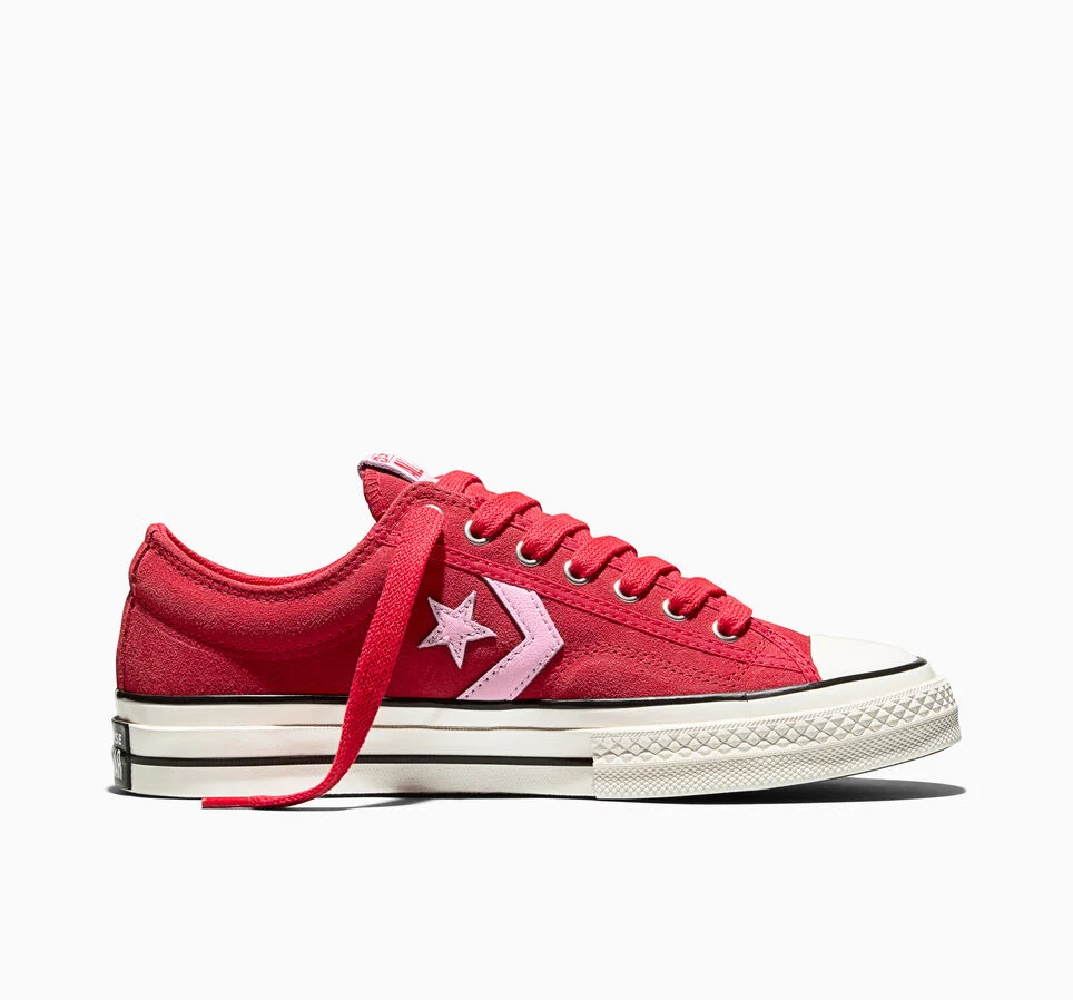 Star Player 76 Suede Red/New Found Bloom Pink/Vintage White