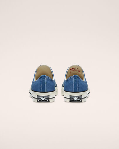 Chuck 70 Vintage Canvas Azul marino aut&eacute;ntico/Negro/Garza, Heel View