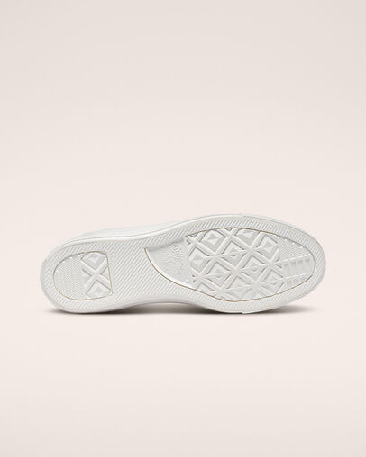 Court Daze Chuck Taylor All Star Blanc vintage/Wasabi vif, Outsole View