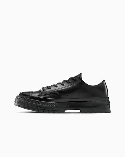 Chuck 70 National Leather Black/Black/Black, Inner Side View