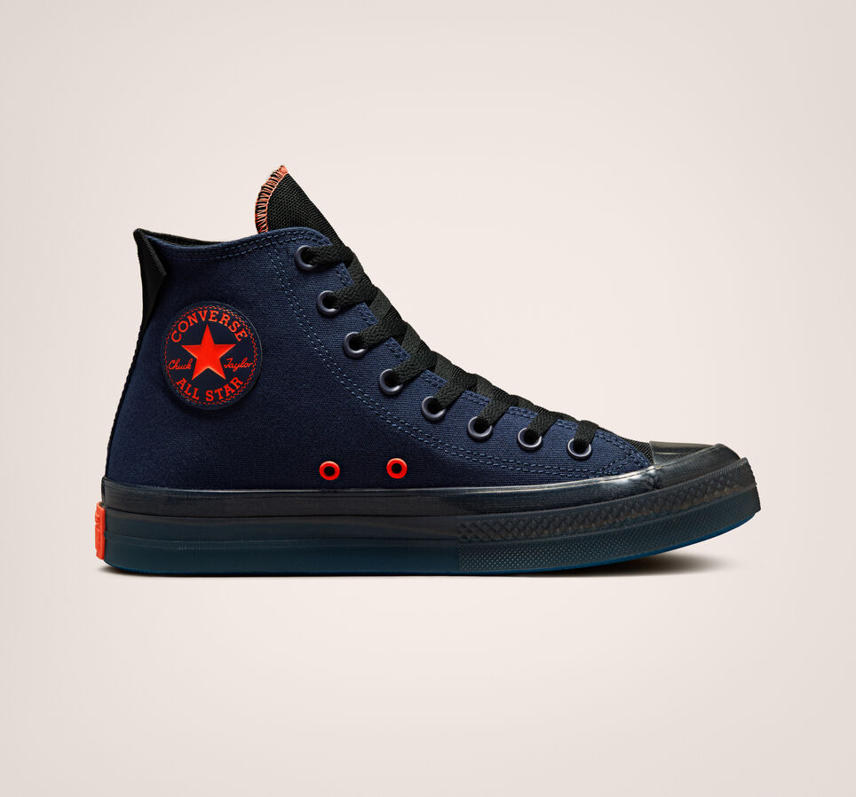 Chuck Taylor All Star CX Canvas and Polyester Midnight Navy/Black/Wild Mango