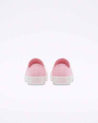 Espadrille Chuck Taylor All Star Rose/Rose/Aigrette, Heel View