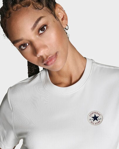 Chuck Taylor Patch T-Shirt White, Detail View