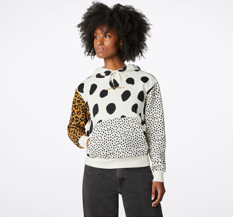 Sudadera con capucha Heritage Animal Print Leopardo multicolor
