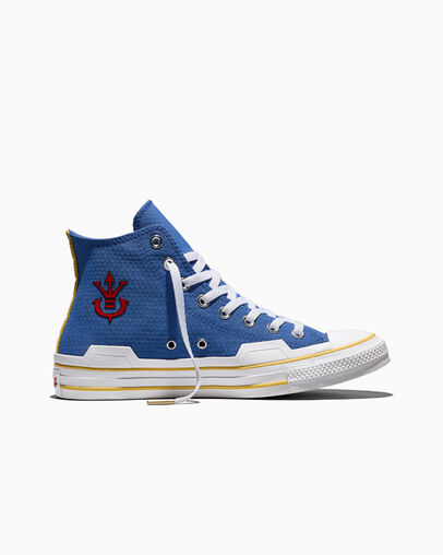 Converse Chuck Taylor All Star x Dragon Ball Z Vegeta Delft/High Risk Red, Outer Side View