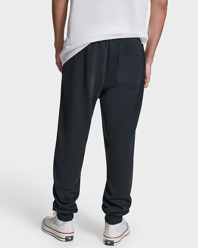 Chuck Taylor All Star Patch Joggers Black, Back View